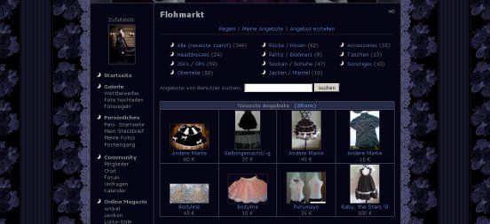 Der Dunkelsuess-Flohmarkt